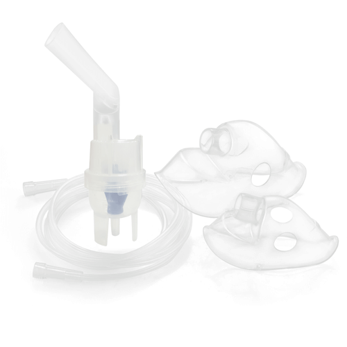 Compressed nebulizers use compressed air to break down liquids into fine droplets, which is called atomization.