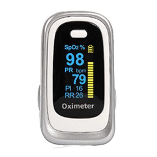 Pulse Oximeter to monitor oxygen levels