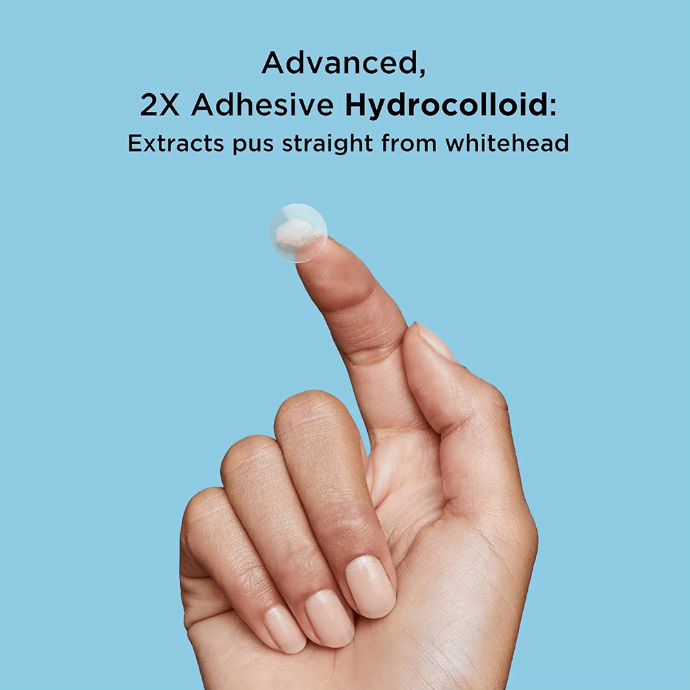 Hydrocolloid acne patch helps heal acne and small wounds. Provide instant relief from painful acnes. Keep the wound from dirt,germs and bacteria, Each patch contains a hydrocolloid island pad.