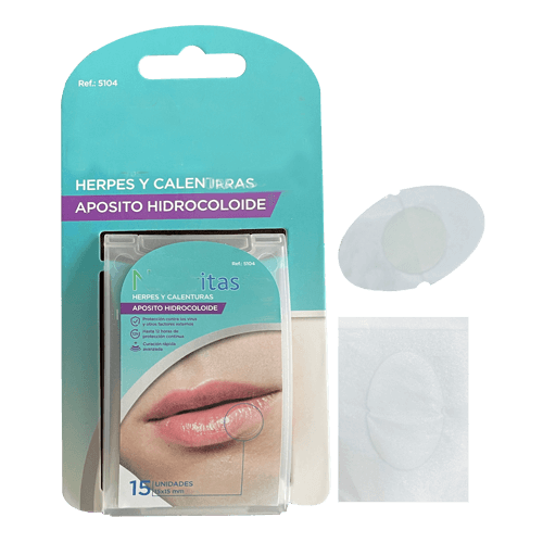 Hydrocolloid Cold Sore Patches 15mm x 15mm