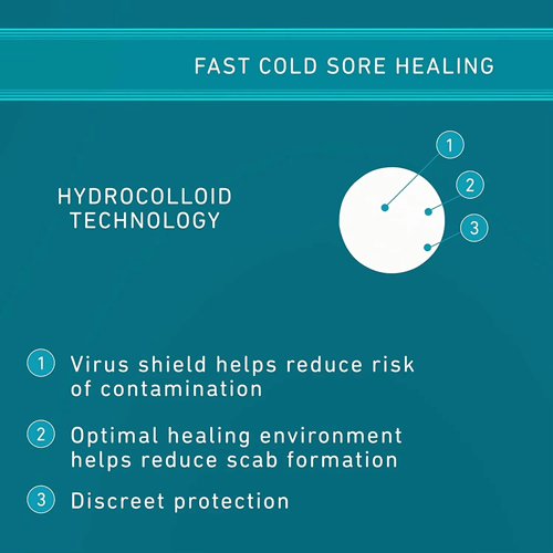 hydrocolloid cold sore patches provide a gentle and effective way to manage the symptoms of cold sores. They promote faster healing, reduce pain and discomfort.