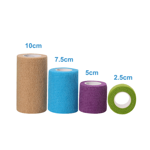 Latex free Cotton Elastic Self Cohesive Medical Bandage