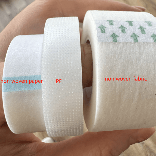 Nonwoen Medical Tapes are made from synthetic fibers like polyester, nylon, polypropylene, or a blend of these, which are intertwined into a web rather than woven into yarns.