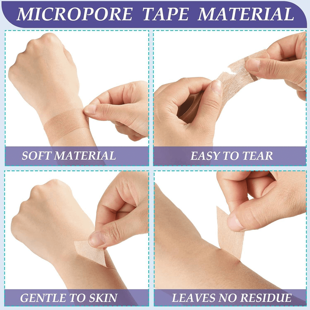 Nonwoen Medical Tapes are made from synthetic fibers like polyester, nylon, polypropylene, or a blend of these, which are intertwined into a web rather than woven into yarns.