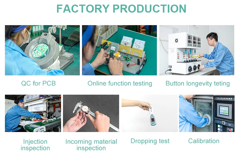 wecareu factory production for noncontact thermometer